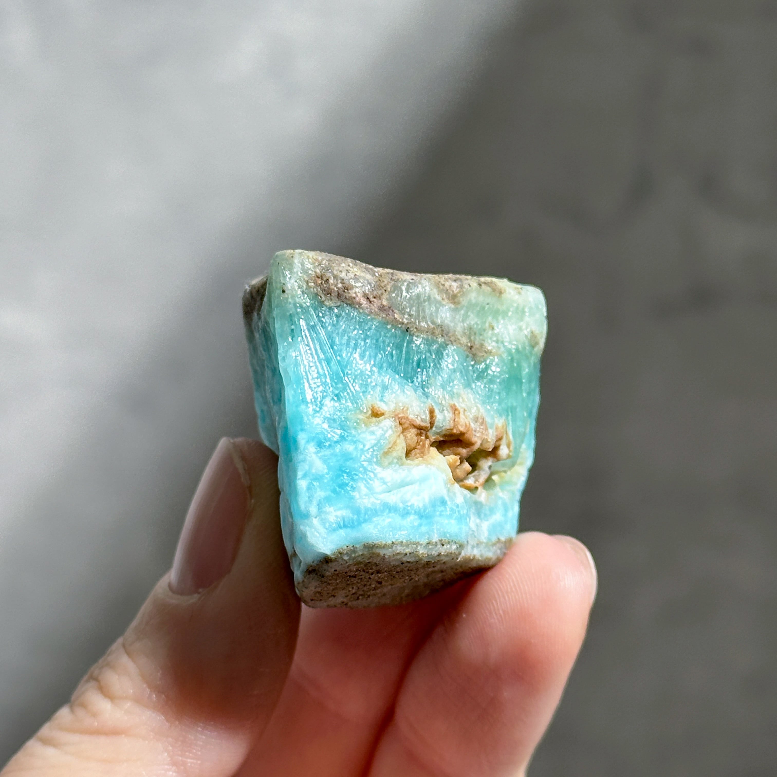 ブルーアラゴナイト 原石62◇Blue Aragonite◇天然石・鉱物