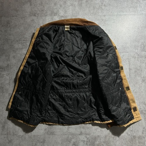 80-90s 星タグ USA製 carhartt ブラウン トラディショナルジャケット L 詳細写真16
