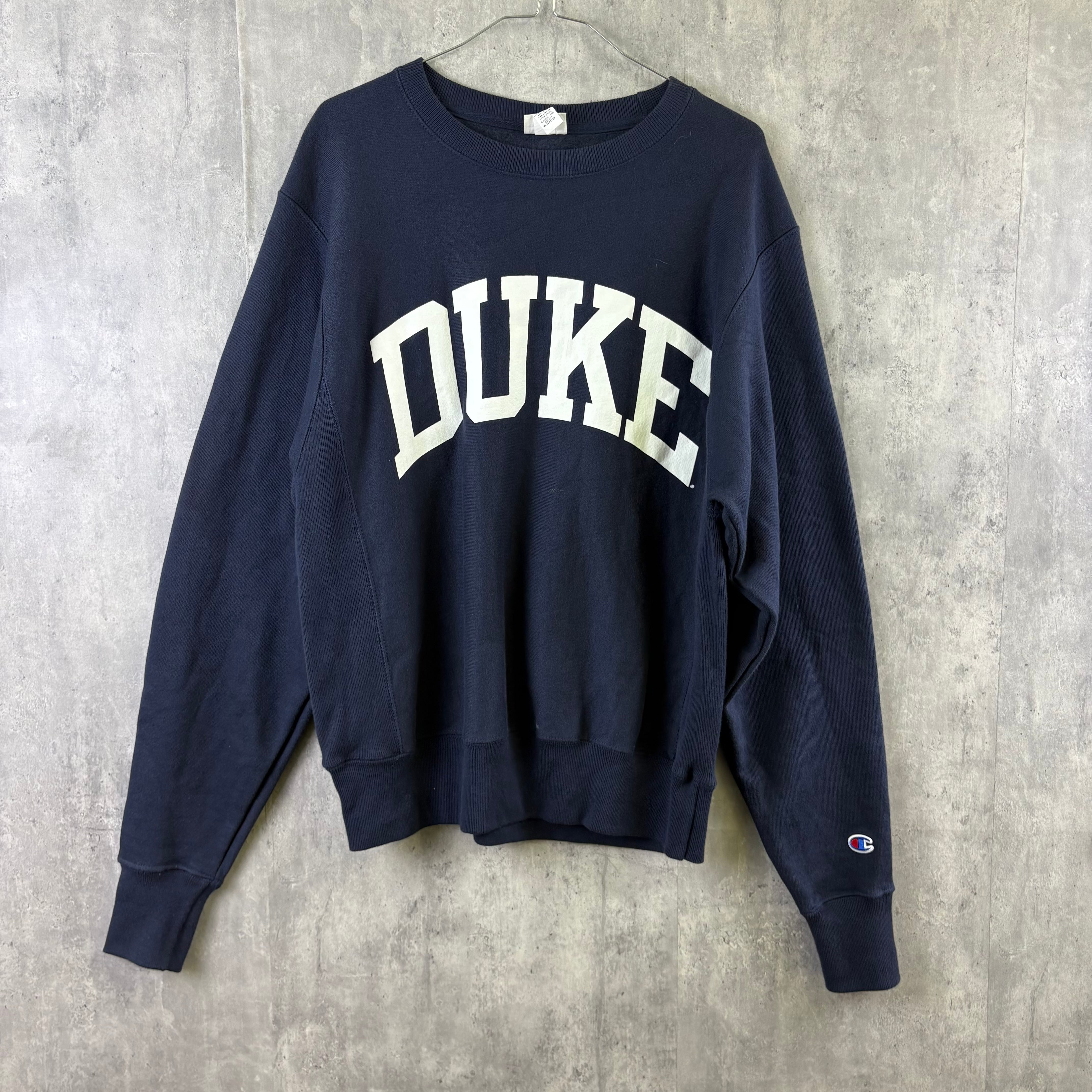 Champion リバースウィーブ DUKE カレッジロゴ スウェット S 