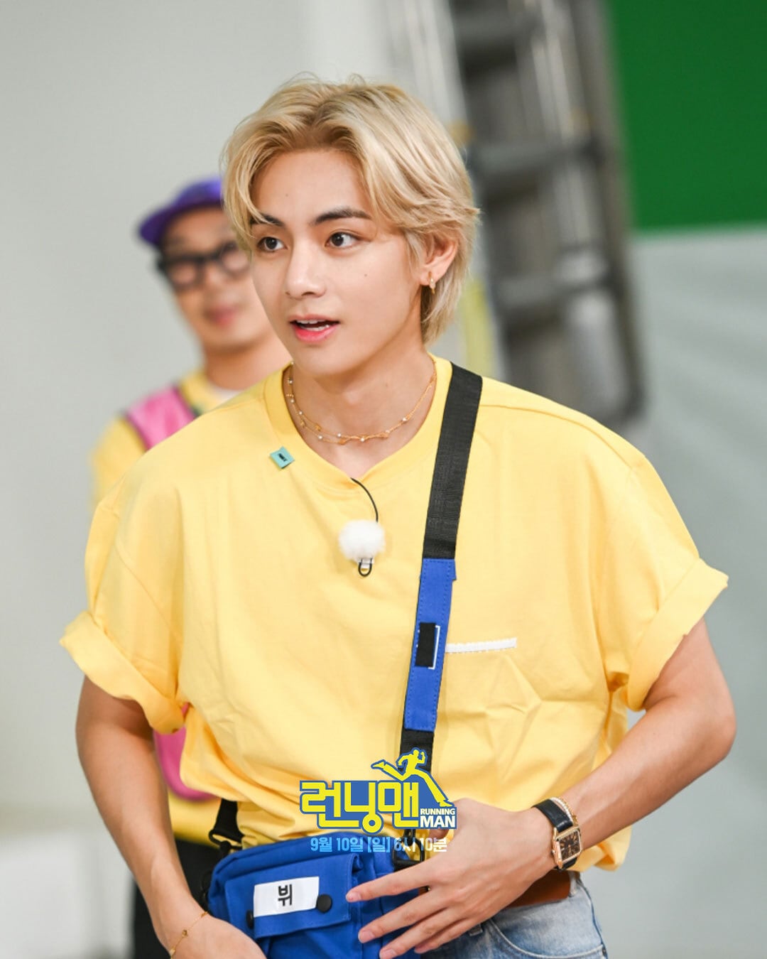 BTSテテ着用 kid super mustard jeans