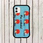 iPhoneケース 海 北欧レトロポップ｜レトロサーフ風スマホケース NOR100