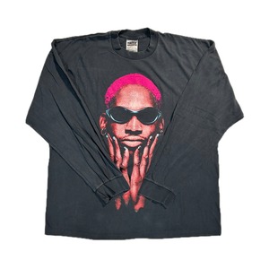13572 NBA デニスロッドマン バスケットボール 長袖Tシャツ XL