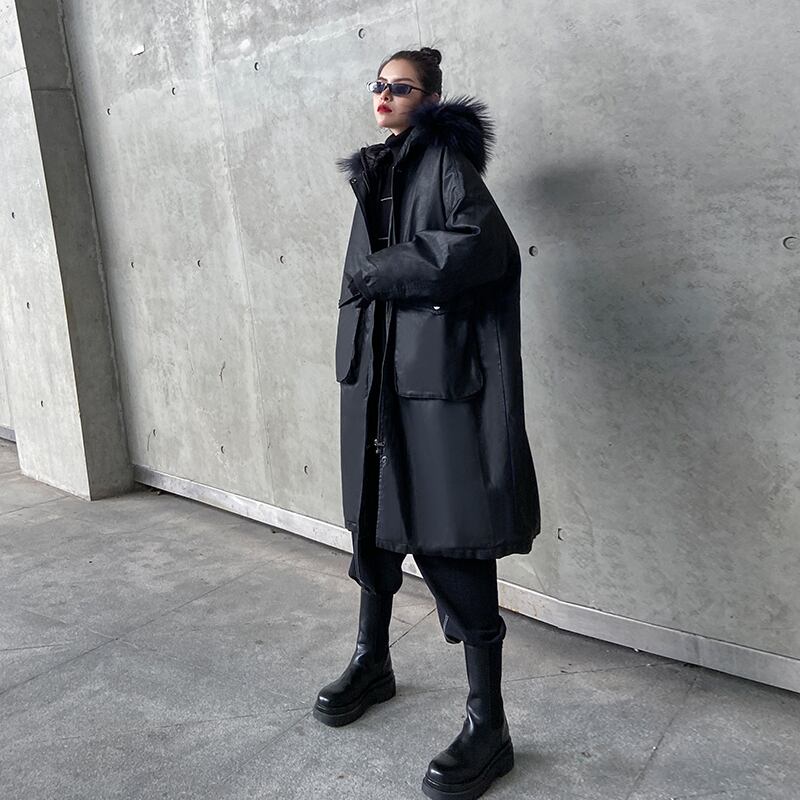 ジャケット スタイルレザー コットン ラブタオタオダレンハウス91646104562