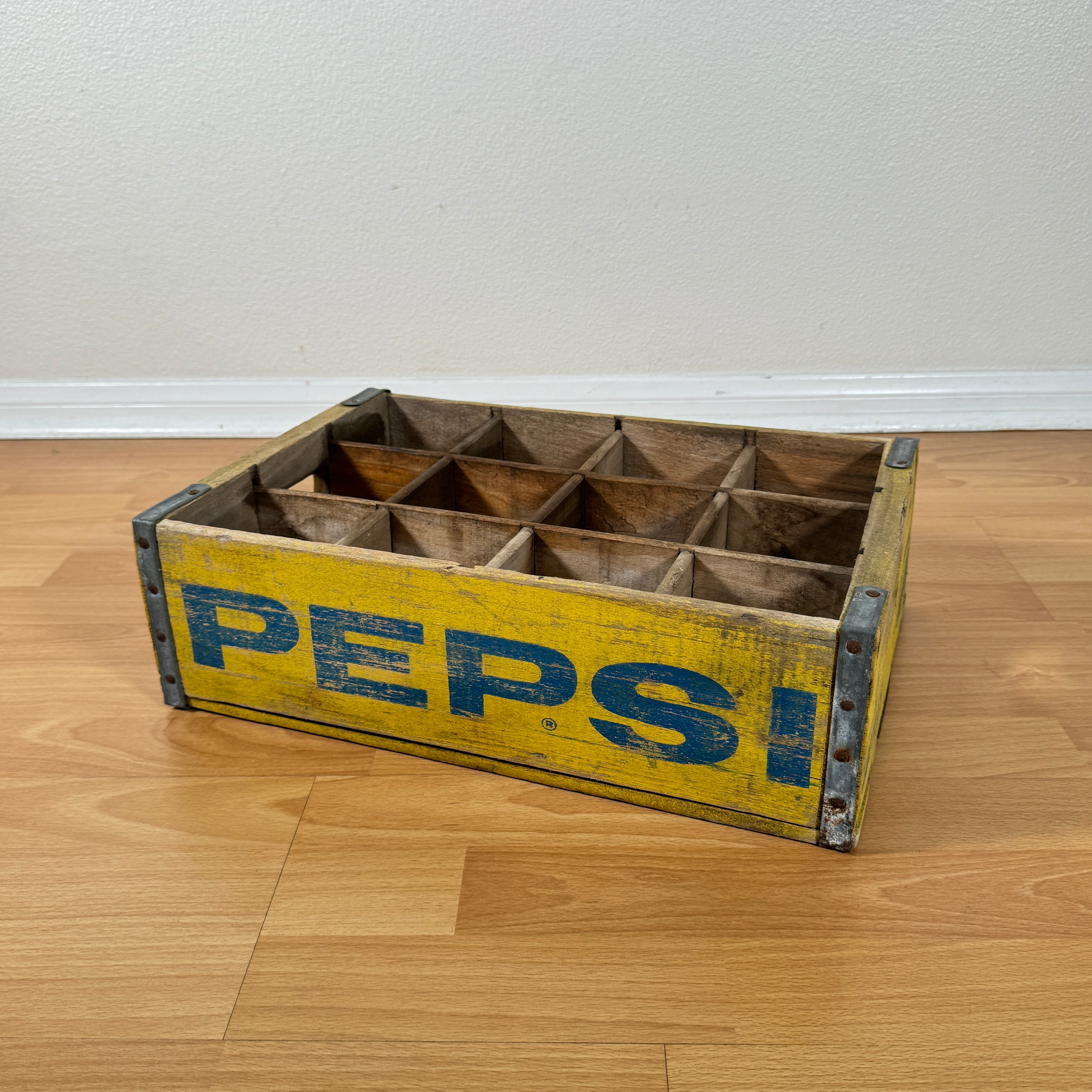 #2117 ビンテージ PEPSI ペプシ クレート 木箱 収納ケース