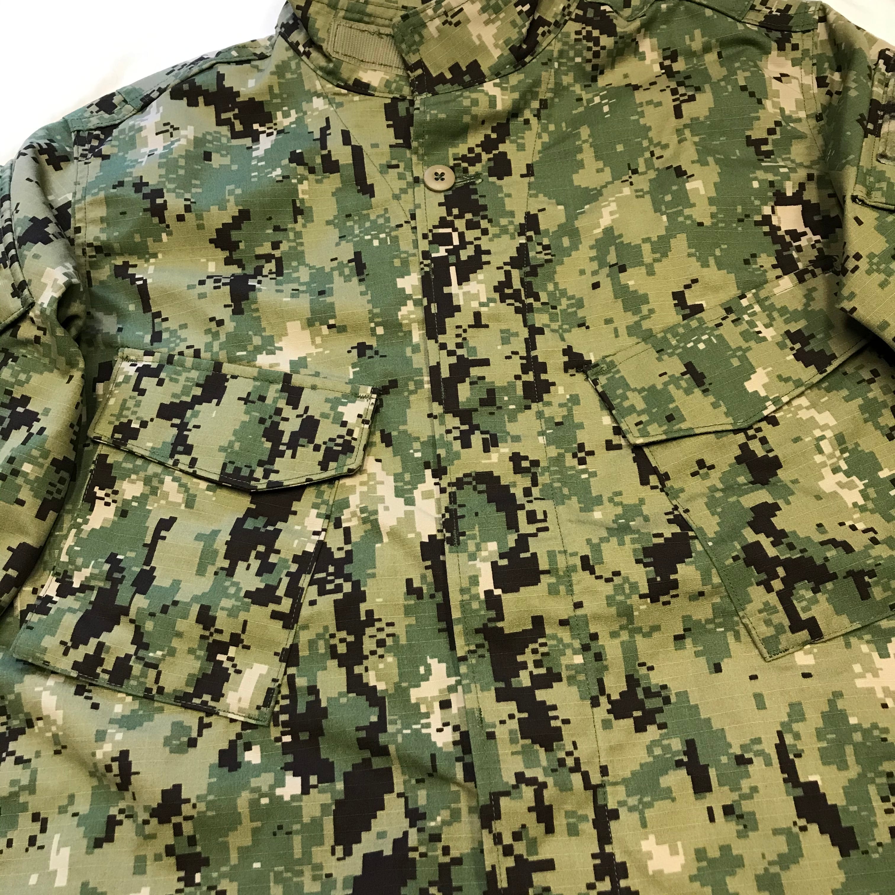 11’y U.S.military patagonia MARS level9 field shirt digital camo dead stock