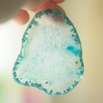 Crystal Drops - アゲートヒーリングチャイム / Agate Sun Catcher Wind Chime 665