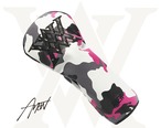 Logo Line Camo Stud DRIVER COVER [サイズ: F (AGBUUDC02HPF)] [カラー: HOT PINK]