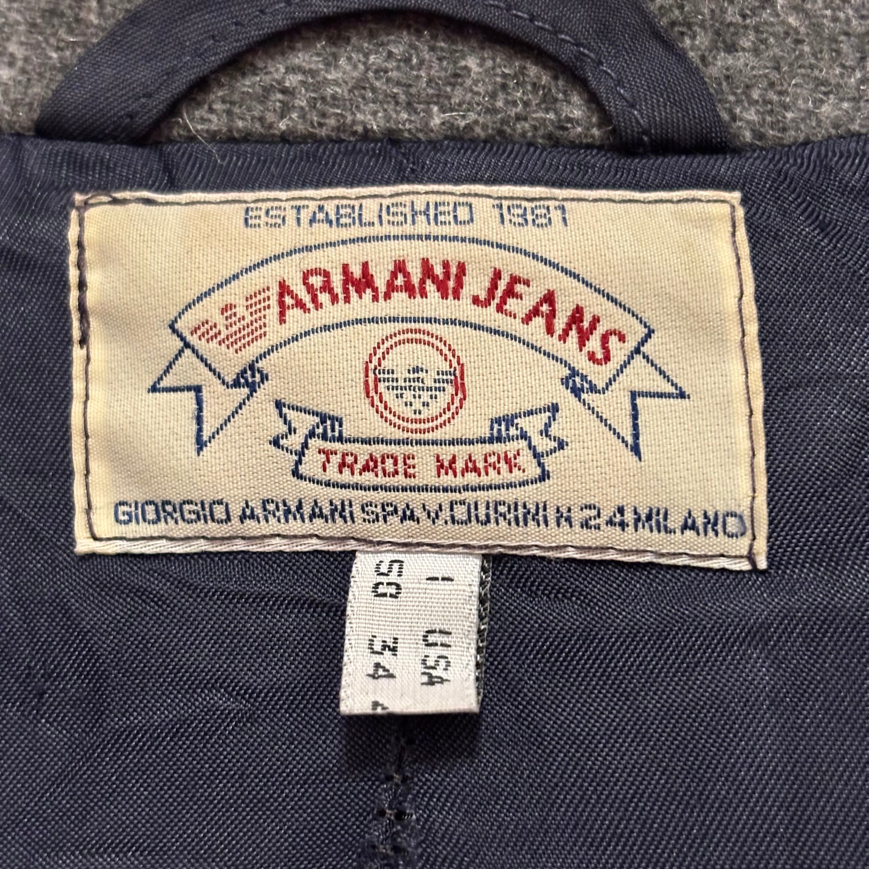 OLD ARMANI JEANS TAILORED JACKET | STRAYSHEEP ONLINE