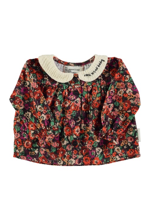 （18m 24m）【piupiuchick】BLOUSE | MULTICOLOR FLOWERS