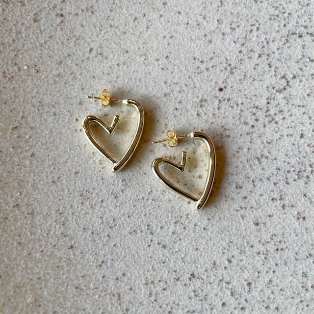 heart pierce／gold