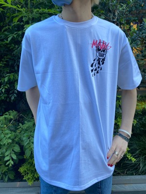 【MAN-G】スカル刺繍Tシャツ