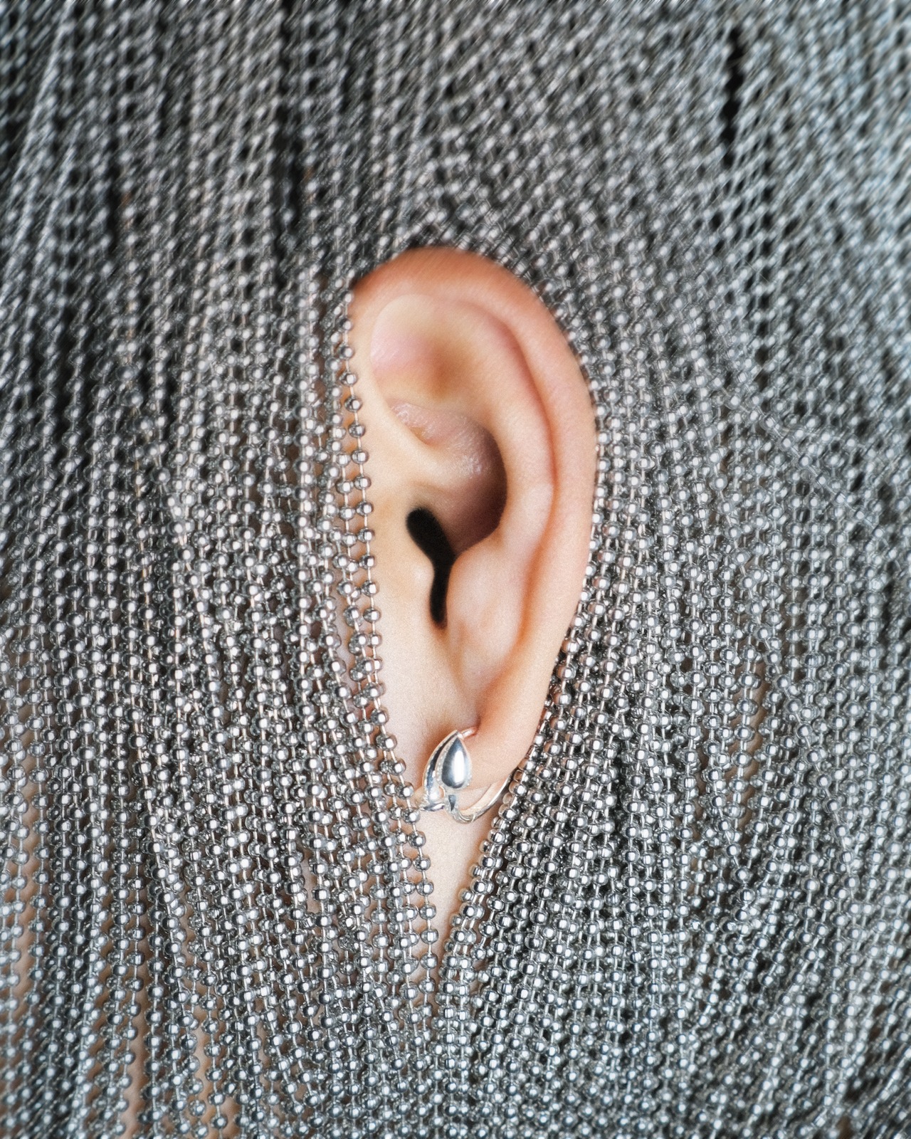 Jelly Fish／BLUG Hoop earring