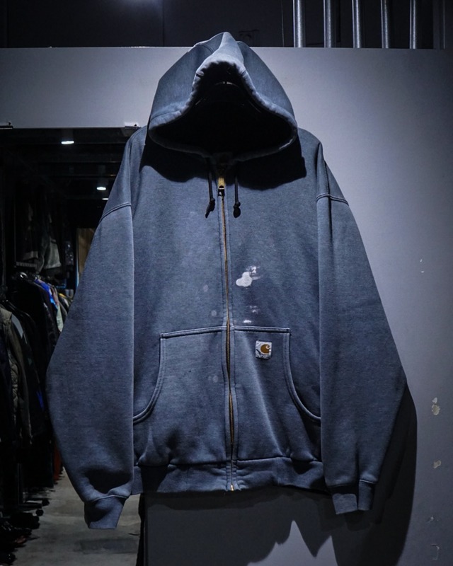 【add (C) vintage】“Carhartt” Beautiful Sun Fade Zip Up Hoodie