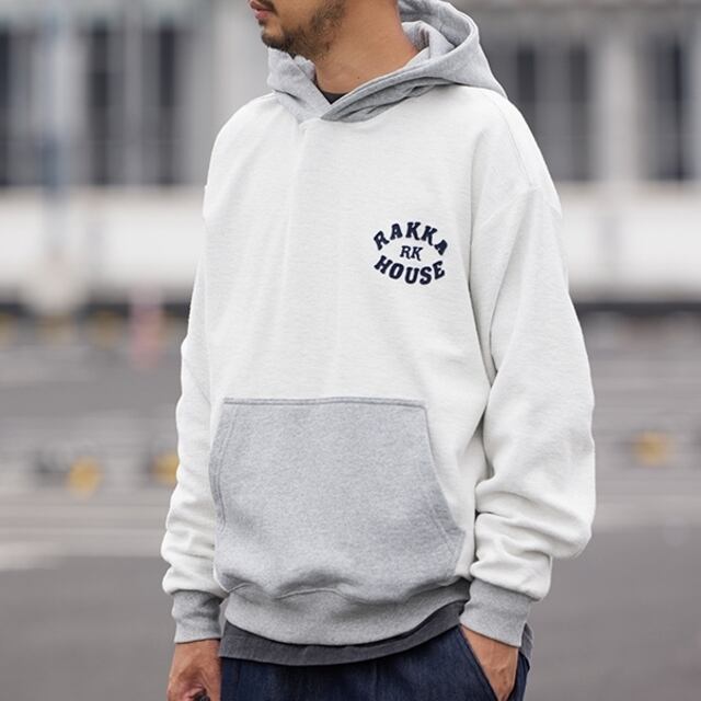 Bicolor Patch Pocket Oversized Hoodie [2236] | Japan Outdoor Living