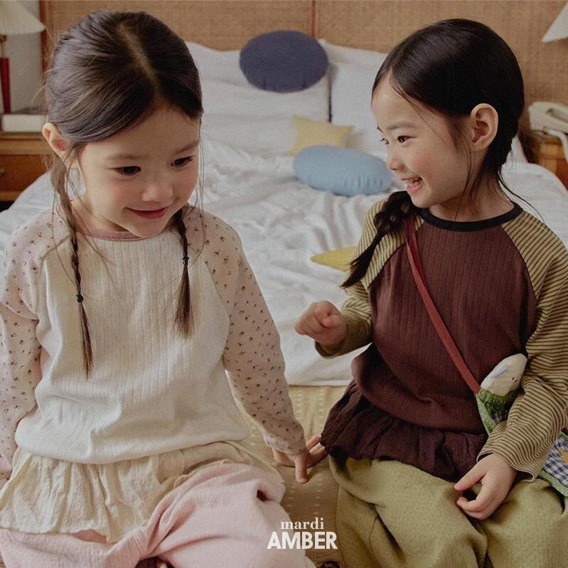 【2点送料無料】«予約»«Mardi Amber» ラグラントップス 2colors