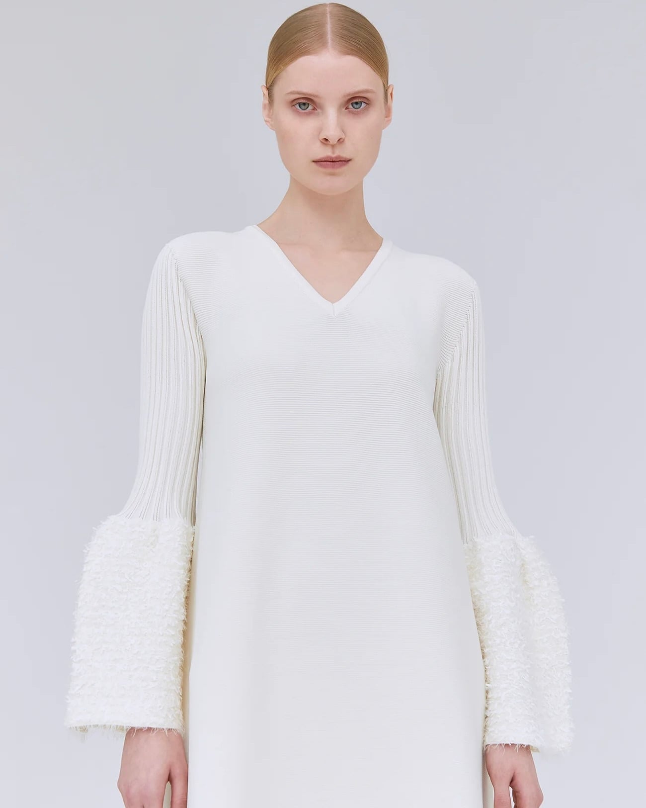 CFCL】POTTERY REEF LUXE LONG BELL SLEEVE FLARE DRESS | idealclasse