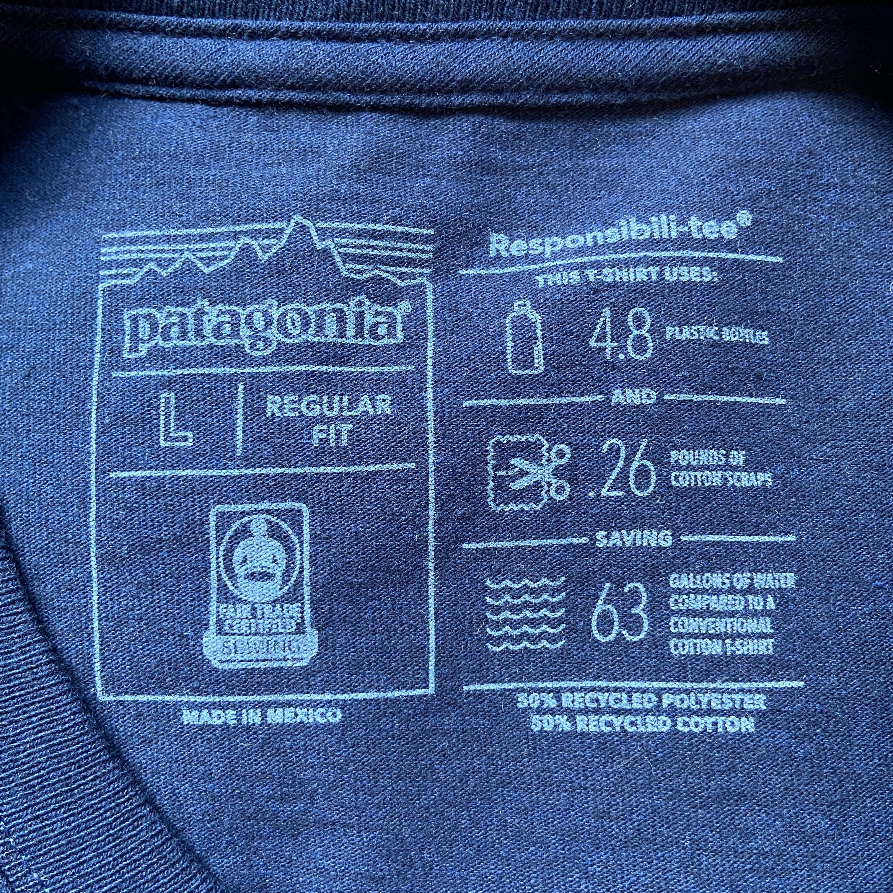 patagonia パタゴニア 胸ロゴ バックプリント ロングTシャツ ロンT