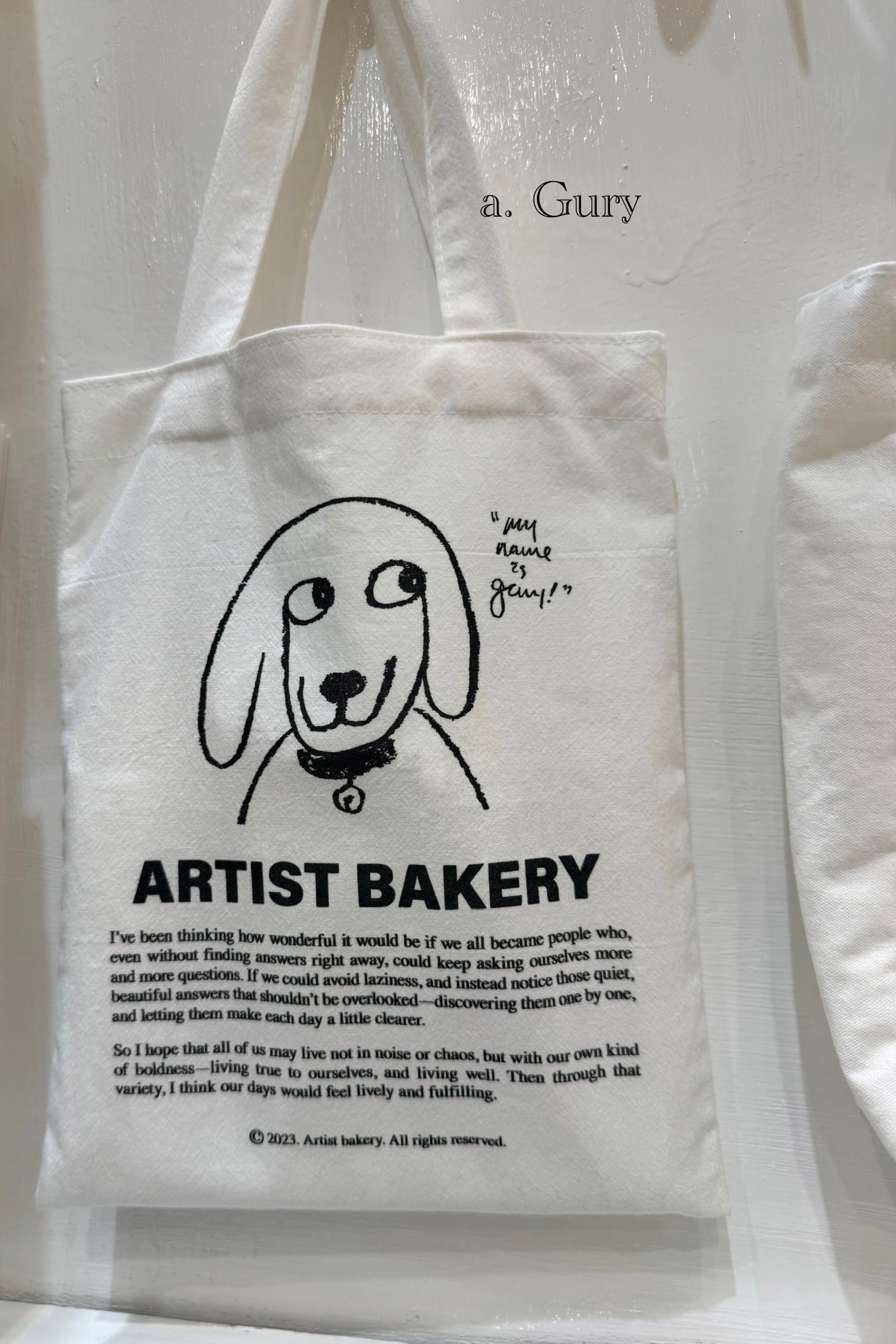 6月買付】[Artist Bakery] アーティストベーカリーエコバッグ(Small