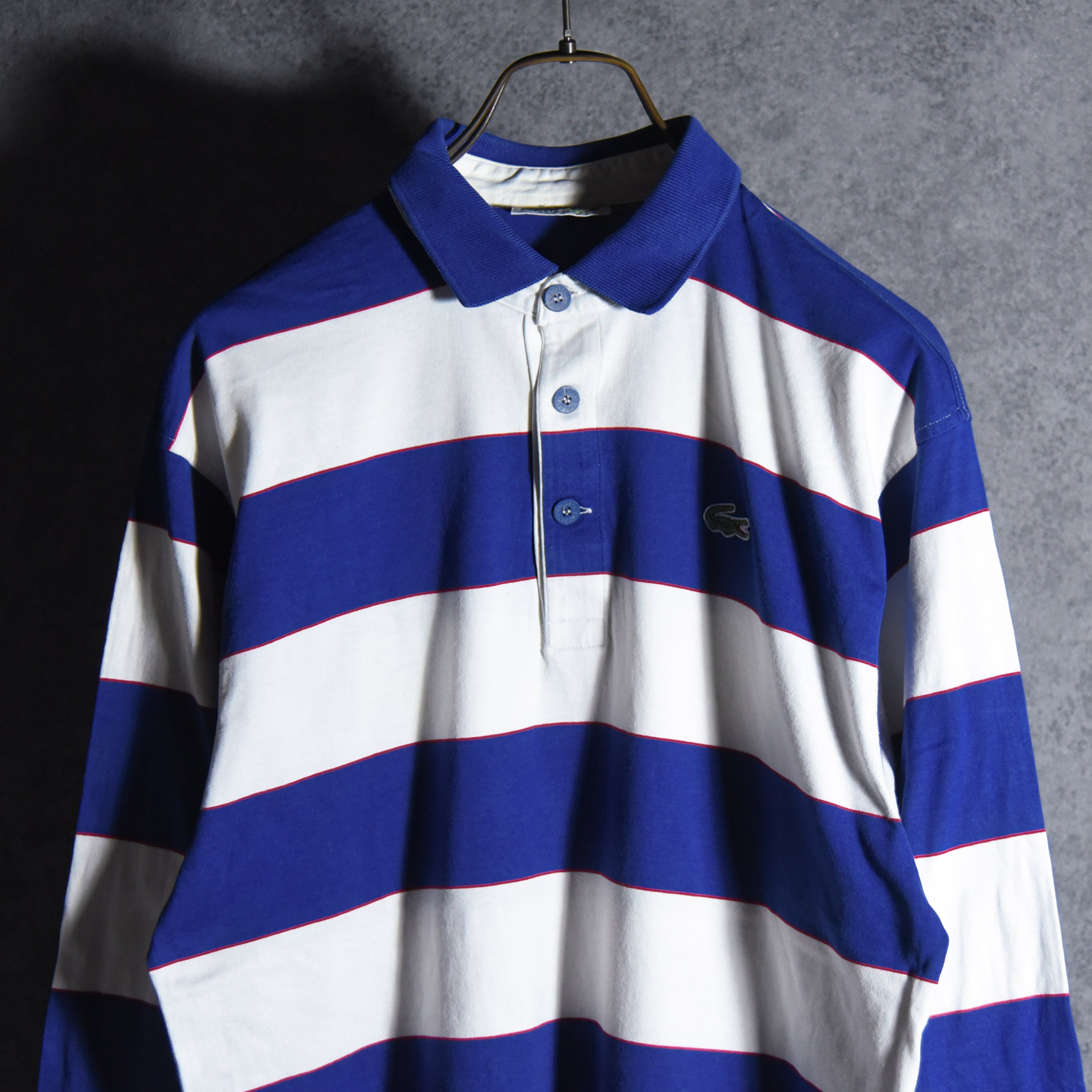 70-80s LACOSTE French Rugby shirt フレンチ ラコステ ラグビーシャツ