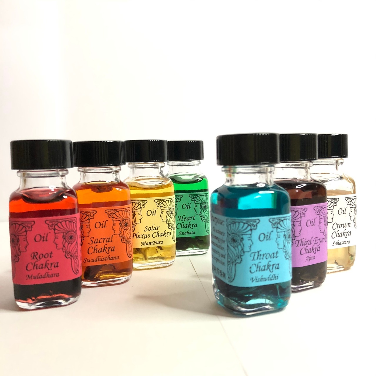 メモリーオイルチャクラオイル 小分け(1ml×7種類) | frochiltoa ほのか