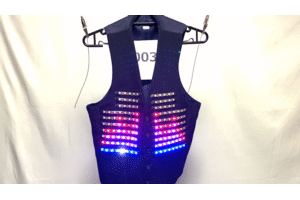 [VE003] 音に反応するLEDベスト