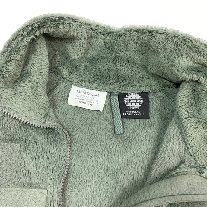 米軍　POLARTEC ポーラテックフリース　⑦ LARGE REGULAR