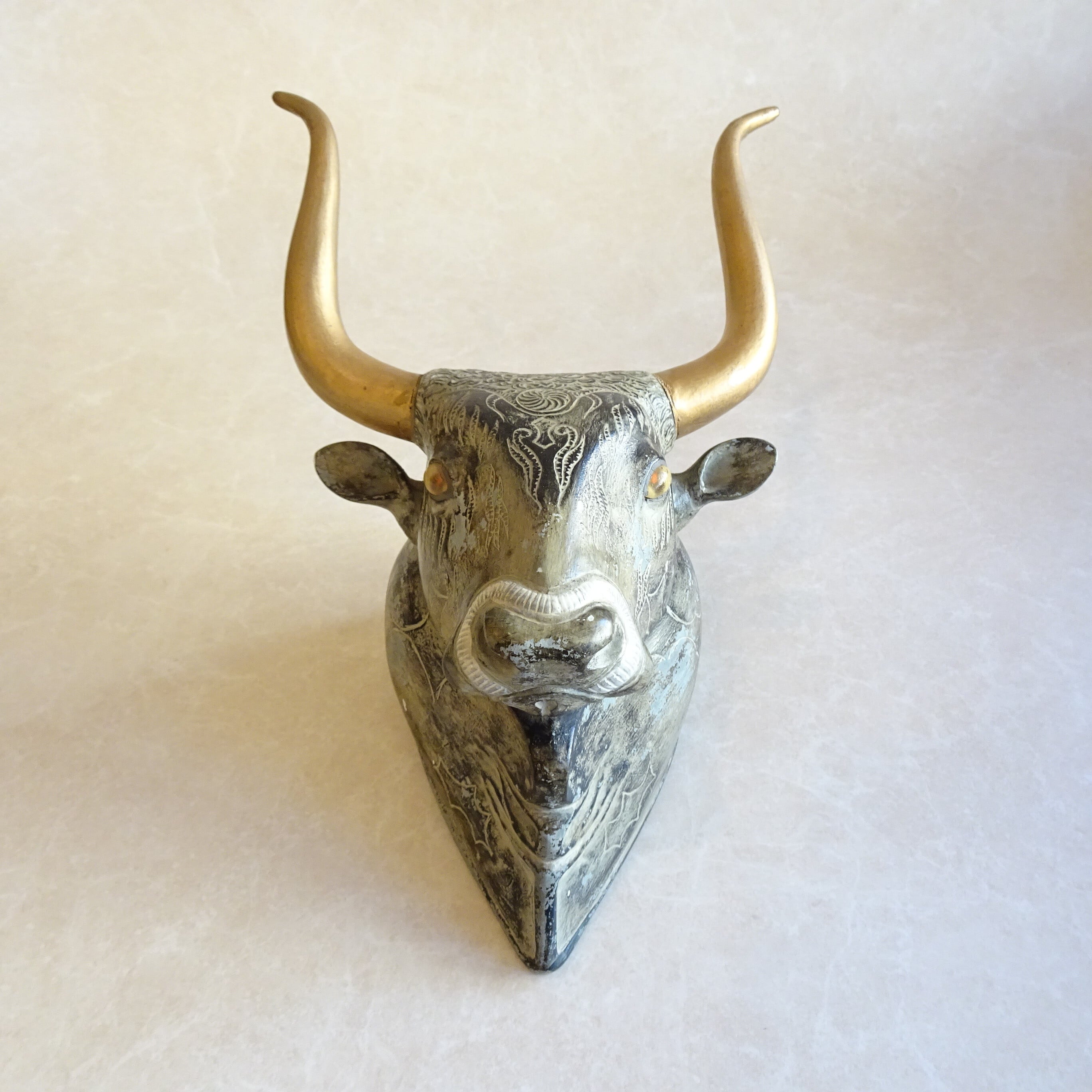 ギリシャ ミノアの雄牛の壁掛け