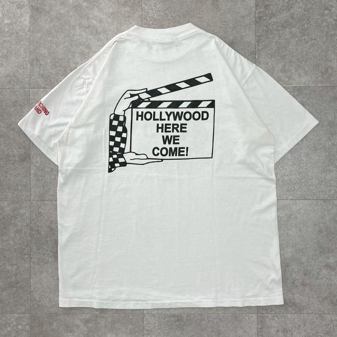 最終価格　80s ヴィンテージ 映画Tシャツ シングルステッチ 当時物 クルーT 希少 USA製 007 ビンテージ tシャツ ムービーT シングルステッチ