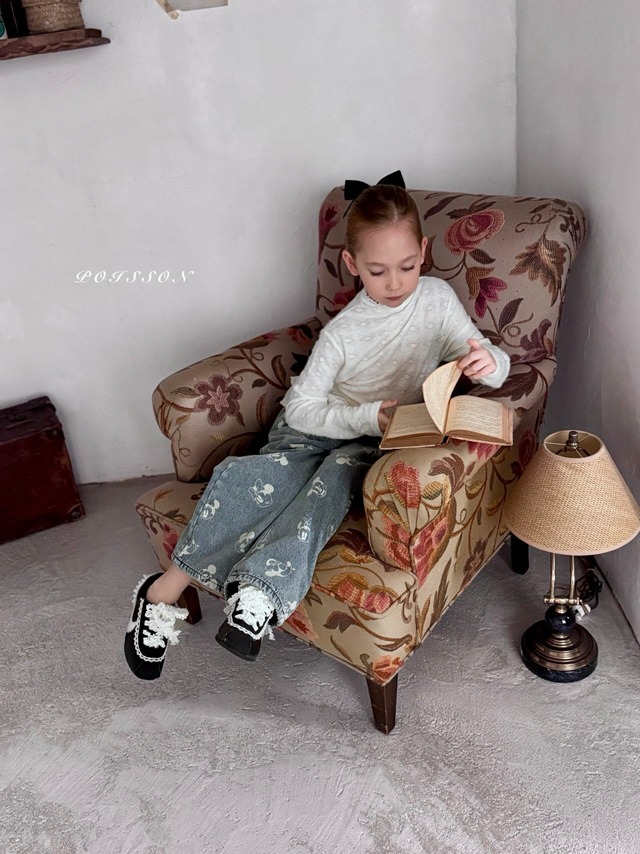 予約 Mickey Bleach Denim [ poisson ]