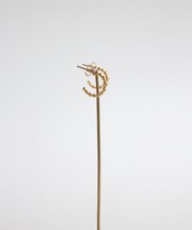 シングルドットハーフフープピアス/023027