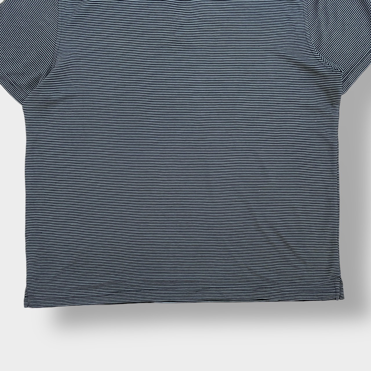 【VAN HEUSEN】XL ビッグサイズ ポロシャツ ボーダー柄 半袖 ヴァンヒューゼン US古着