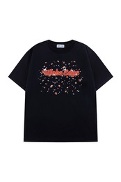 WOKE EDGE × FLAME / 4th anniversary Extra Diamond Logo Tee