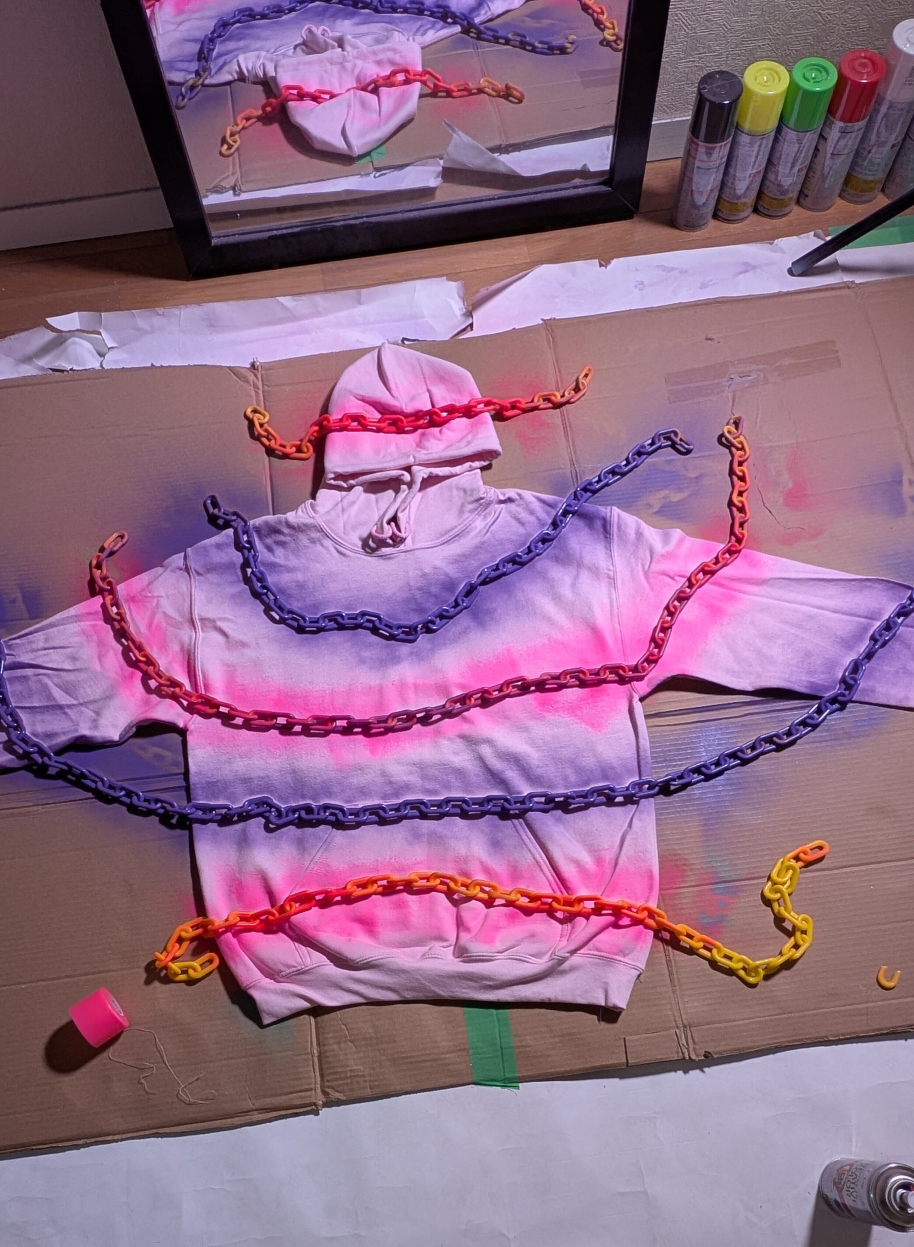 Chained Beanie | BLACK BRAIN