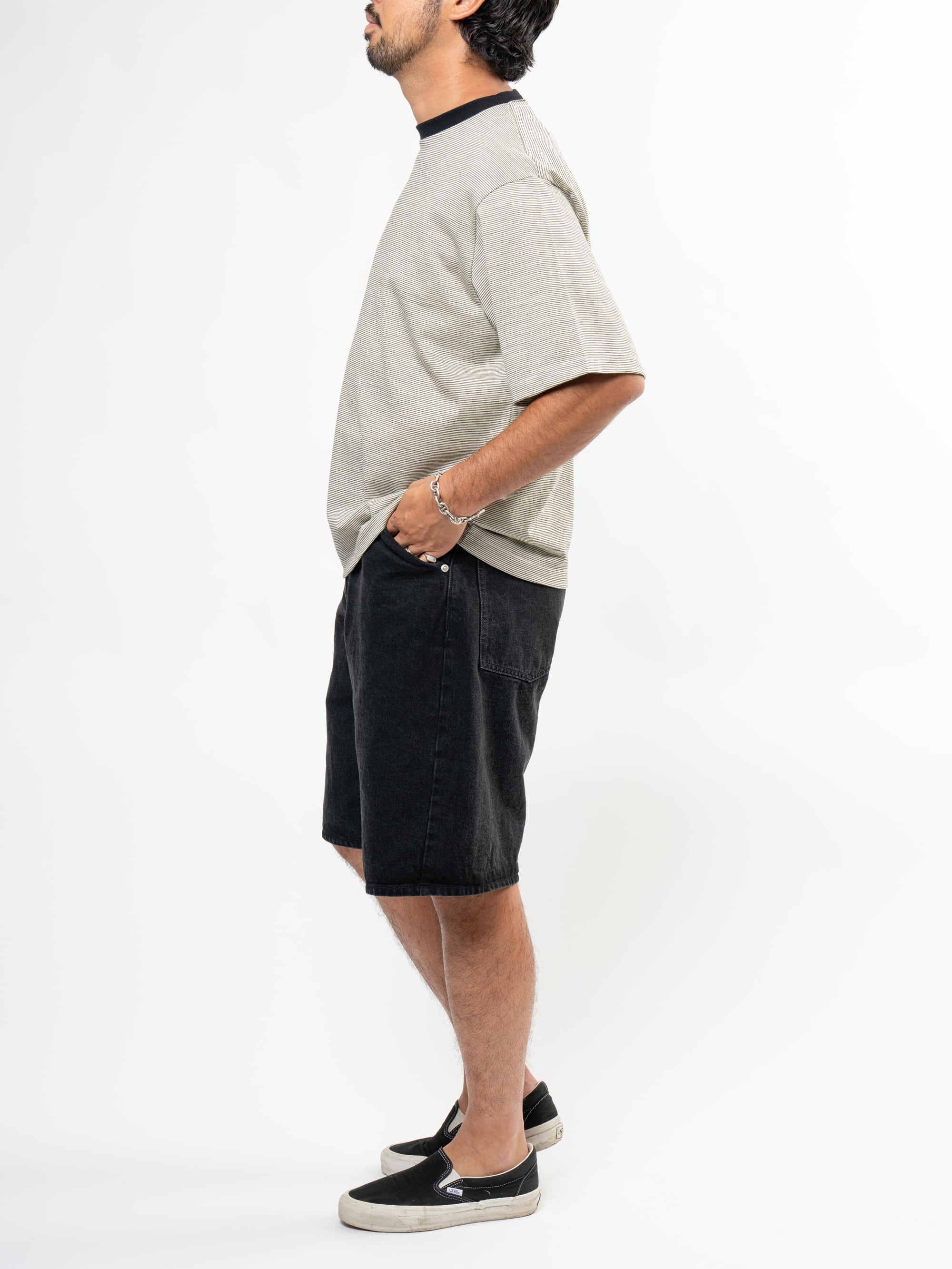Wool Border Relax T-shirts | OVY