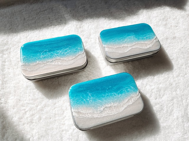 201.オーシャンレジンアート ピルケース