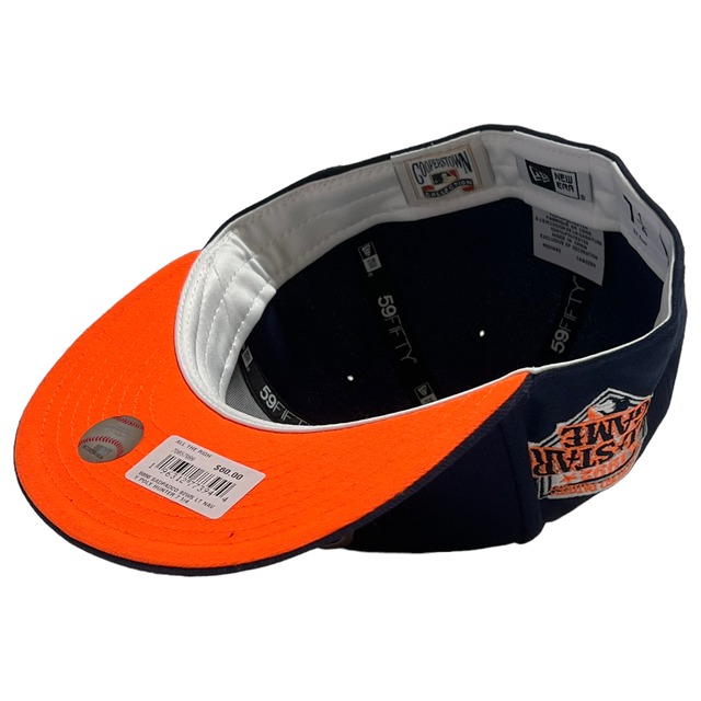 New Era 5950 Fitted Cap ALL THE RIGHT 別注 San Diego Padres "1992 ALLSTAR  GAME" Navy UV Orange | MOOD