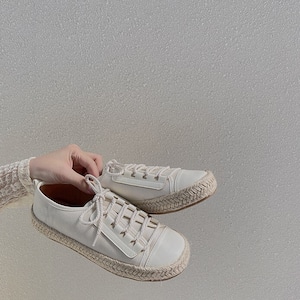 natural jute sneakers N10317