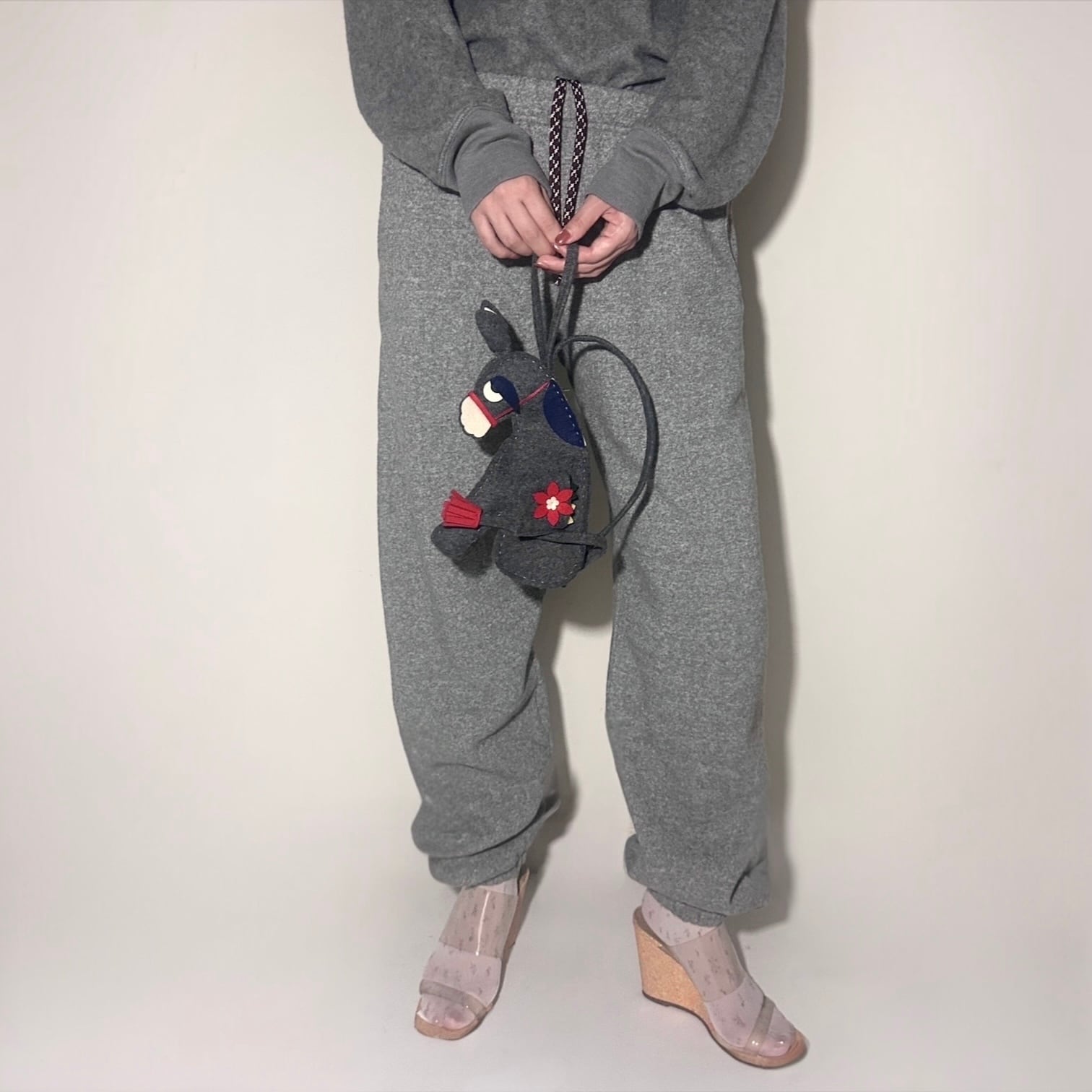 FUMIKA_UCHIDA  [WOOL FRENCH TERRY TRACK PANTS]