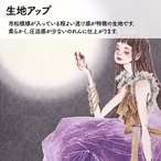 【受注生産】のれん ソメプリ 月とミューズ 85×90cm 44799