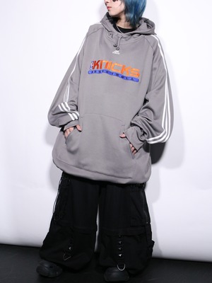 "adidas × NBA"  New York Knicks over silhouette hoodie
