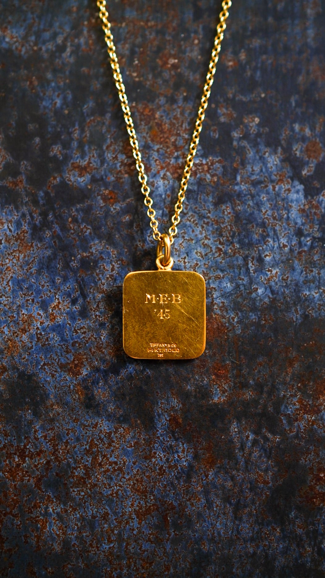 ゴールド ネックレスチャーム SPECIAL / 1945】TIFFANY&Co. ティファニー イエロー ゴールド