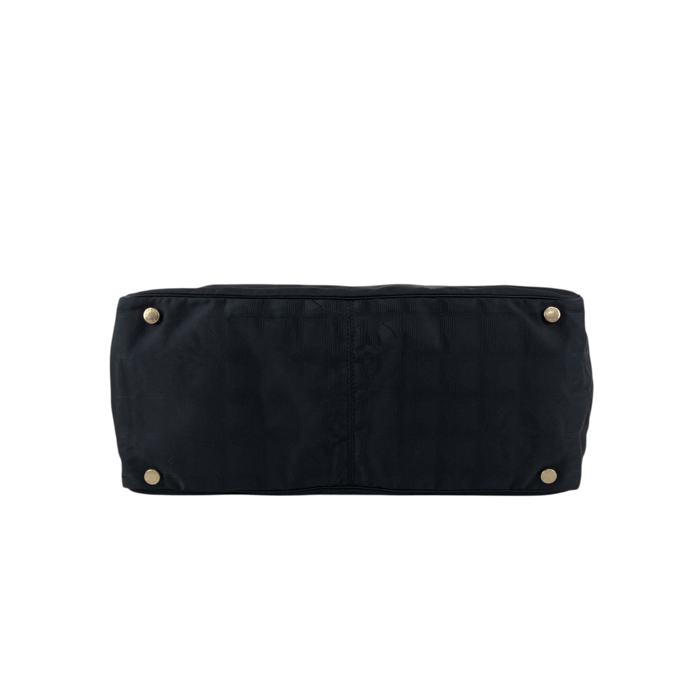 CHANEL シャネル ニュートラベルライン トートバッグ ブラック