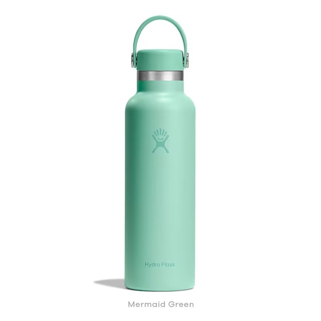 Hydro Flask（ハイドロフラスク） 21oz Standard Mouth ステンレスボトル 621ml MermaidGreen