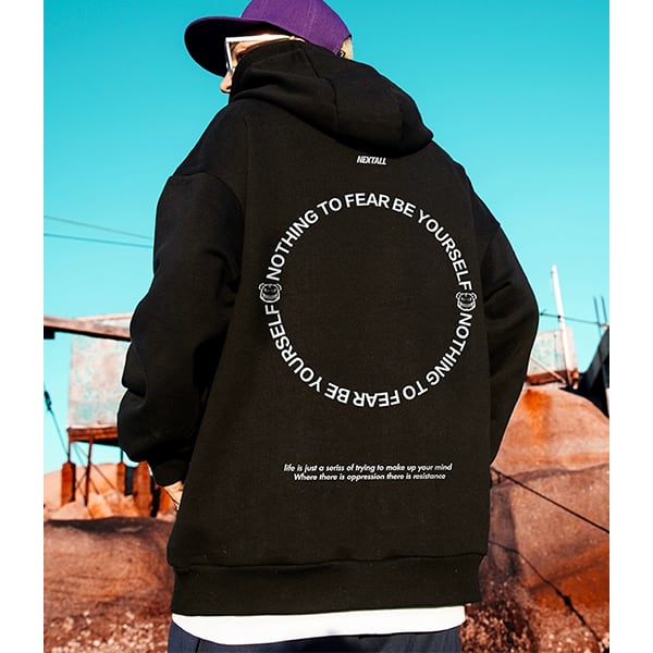 Back letter design hoodie P148