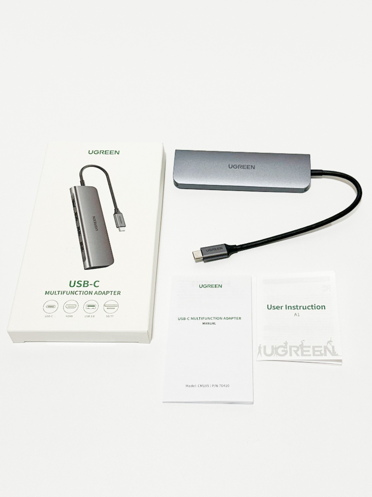 USB-Cハブ 6 in 1 USB C to HDMI 4K SD TFカードリーダー Type c マルチ変化だアダプター 3ポートUSB3.0 HUB Mac Galaxy