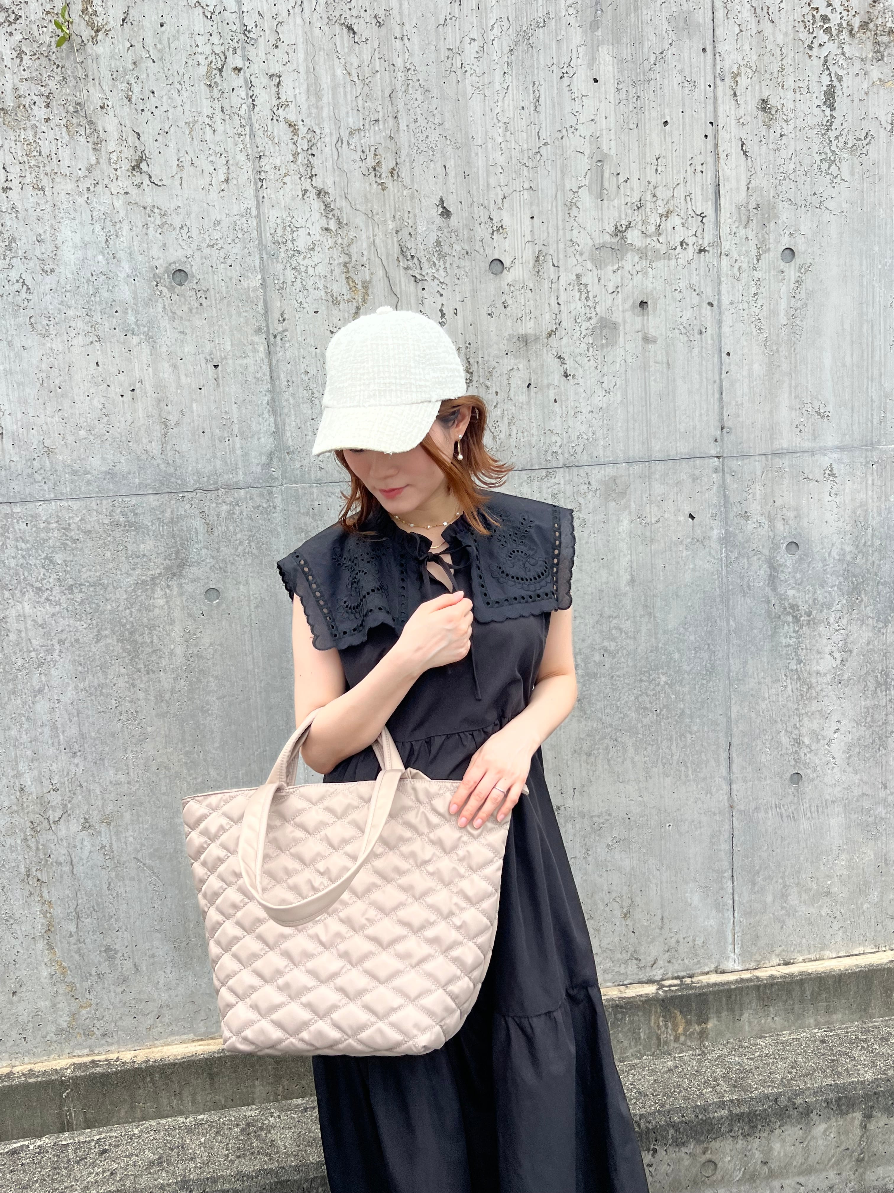 値下 撥水2wayトート トープ soleile ソレイル 内側底小さなシミあり 撥水2wayトートbeige | soleile