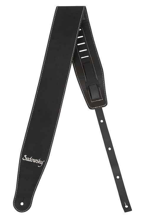 Sadowsky MetroLine 本革ベースストラップ 黒 Sadowsky MetroLine Leather Bass Strap 本革ベースストラップ
