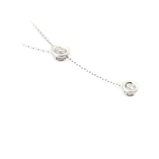 プラチナ900 ダイヤプチネックレス（ハート） tu tu（チュチュ）ハートモチーフ レディ－ス 女性 記念日 プレゼント ケース付き 箱付き