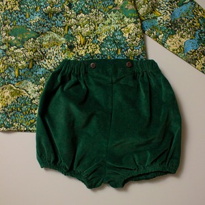 ＜BEBE ORGANIC＞リバティプリント シャツ&ブルマー セットNelly Baby Set