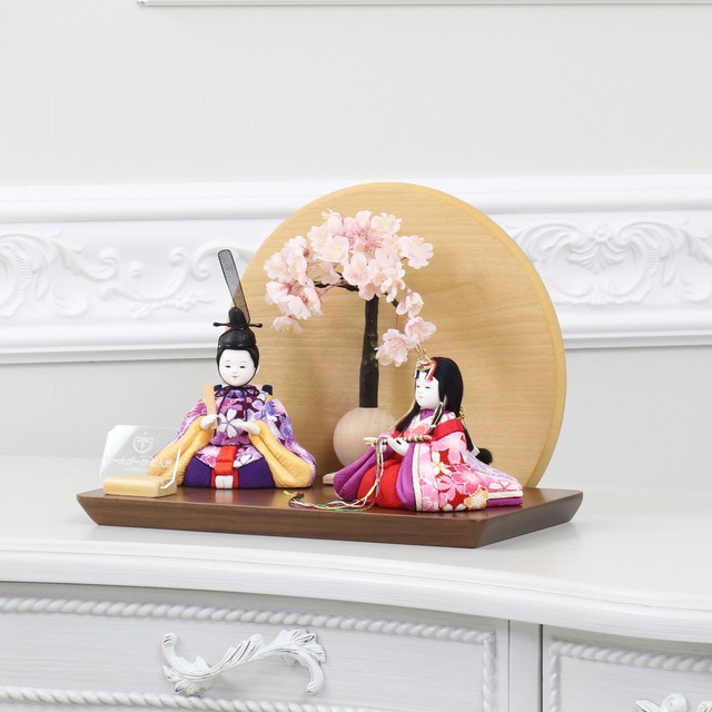 ピーカブーひな人形｜ ベーシックシリーズ 【結愛】 ｜木目込人形 gallery image 1
